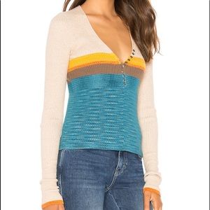 Free People Sweater In Blue